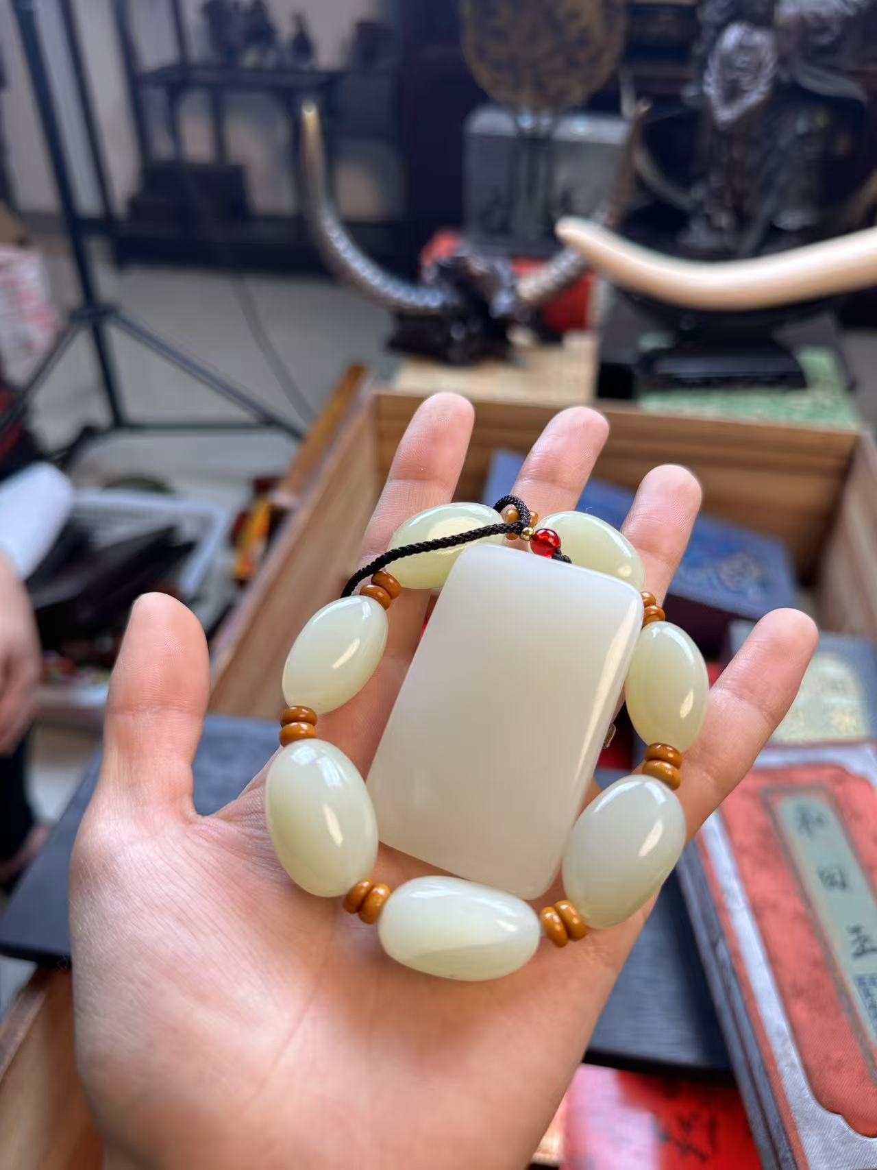【闪购商品】和田玉一套