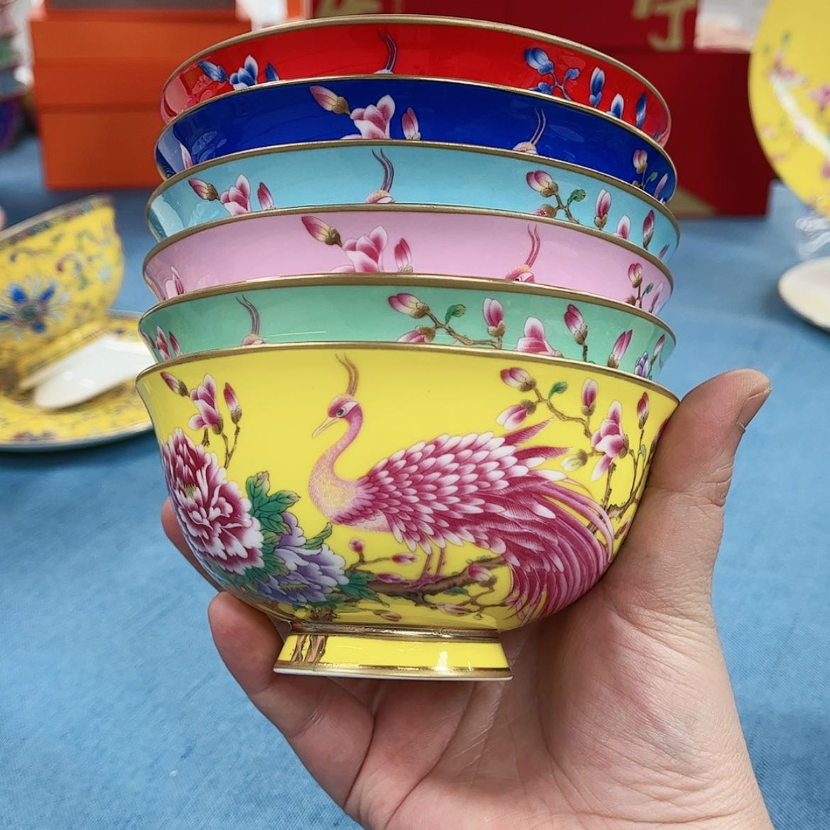 【闪购商品】骨瓷4.5英寸6混。。。。。。