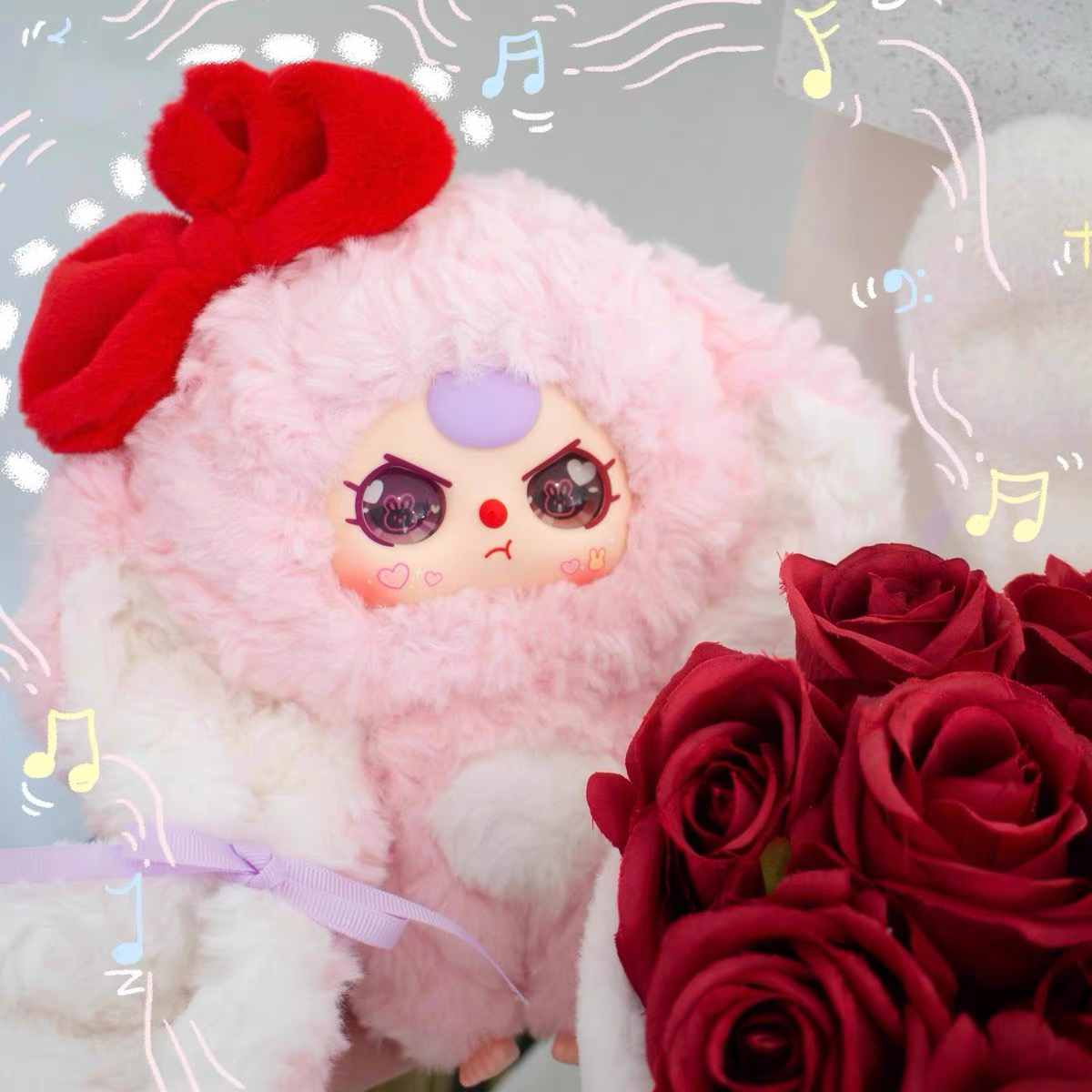 Baby three娃三岁小兔归来毛绒潮玩盲盒