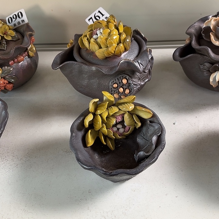 山泉造物手工制作柴烧761一套