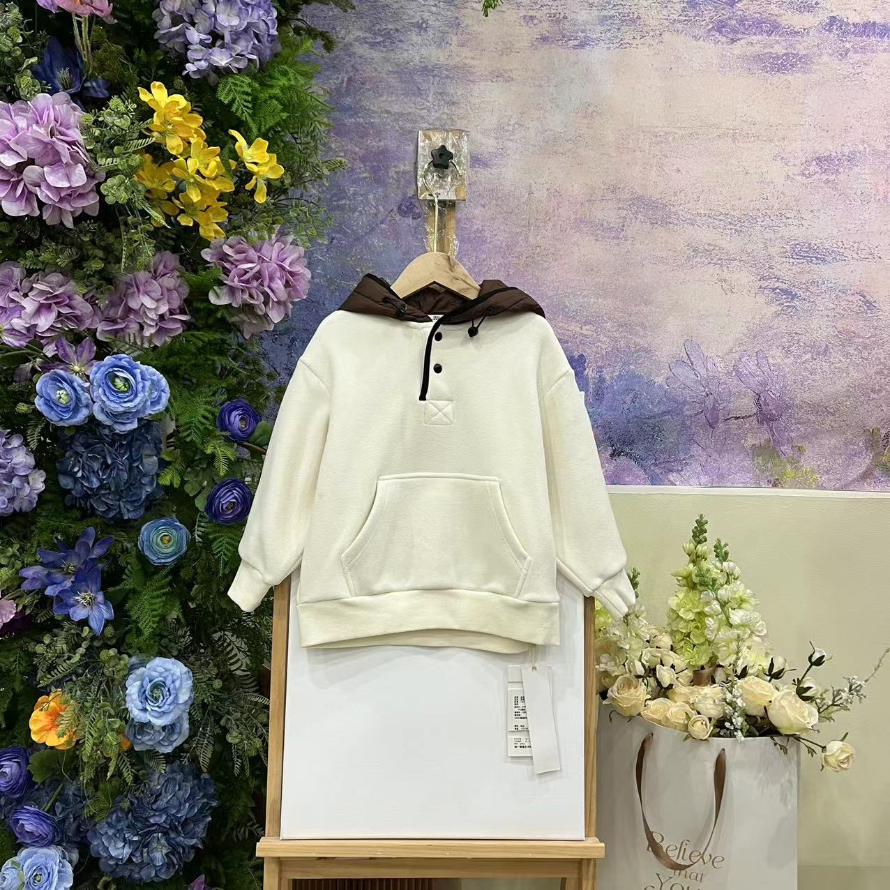 513F米色卫衣6646