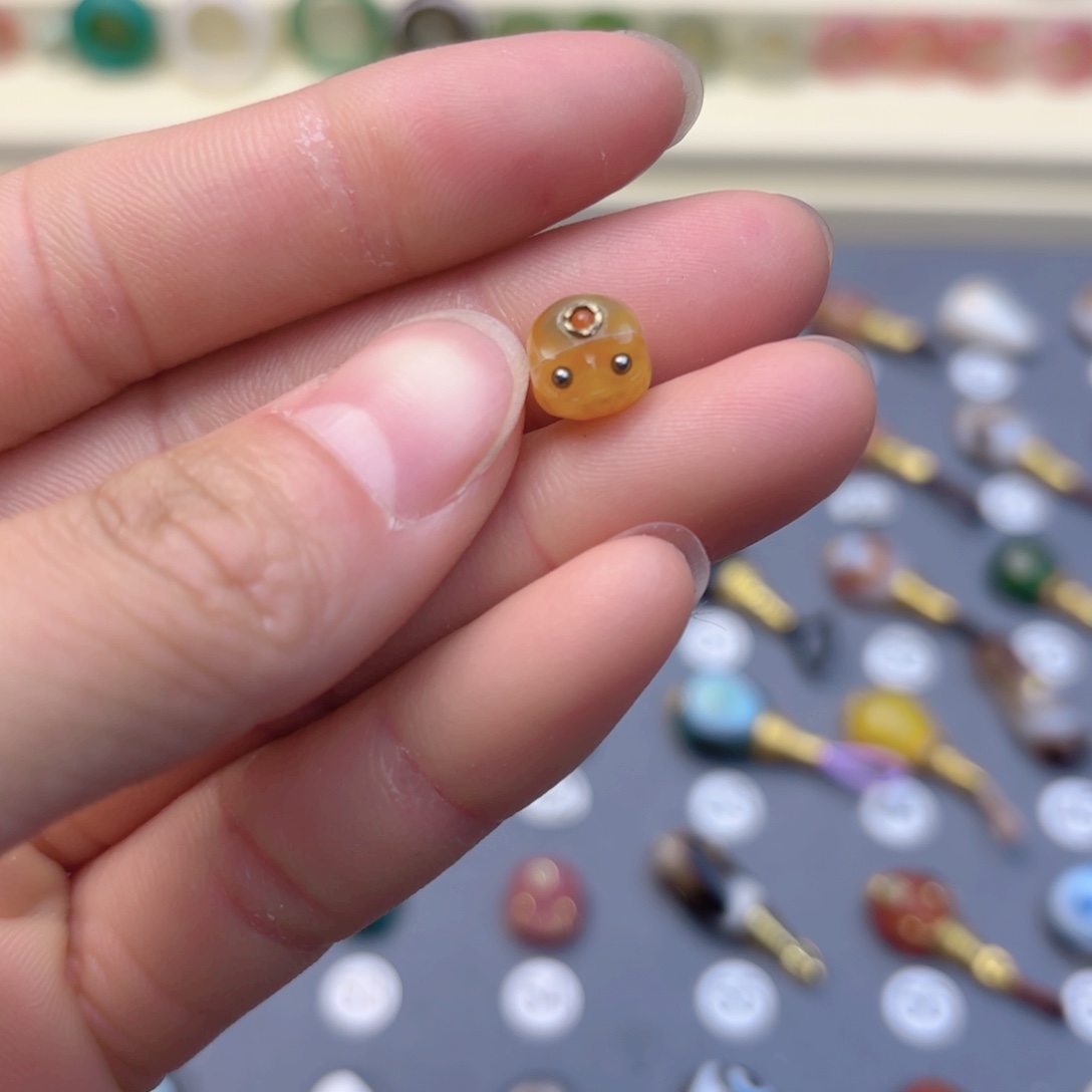 玛瑙/玉髓隔珠未镶嵌