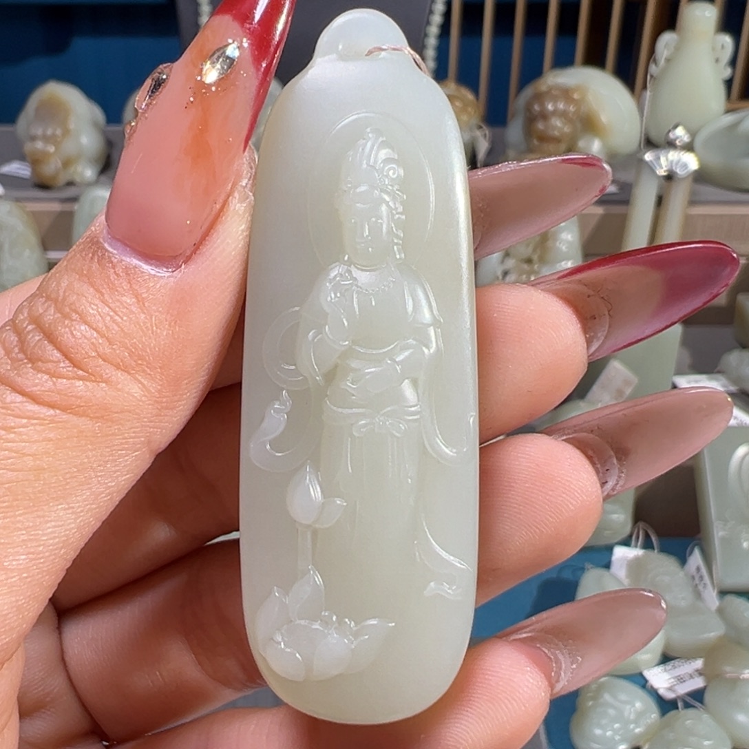和田玉（糖玉）未镶嵌颈饰