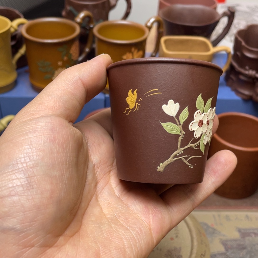 紫砂茶杯紫砂主人杯100cc