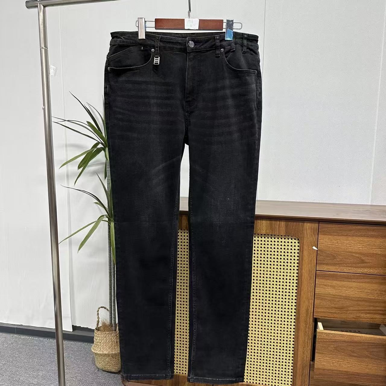 913-G4-5休闲风男士高弹时尚男直筒牛仔裤