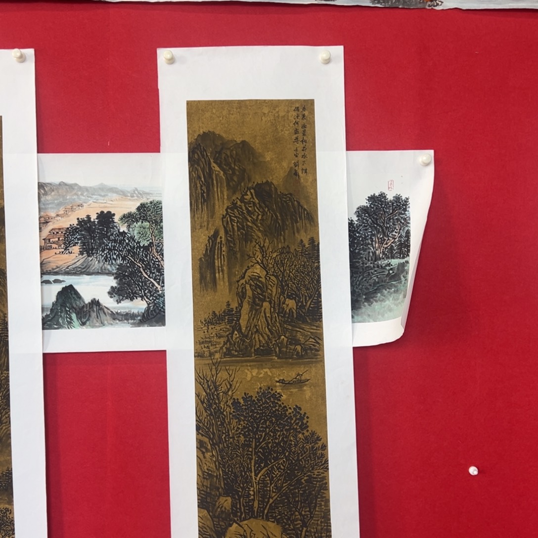 国画绘画国画作品