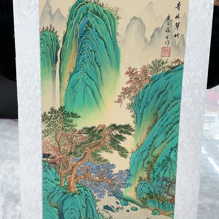 国画书法作品多次参加