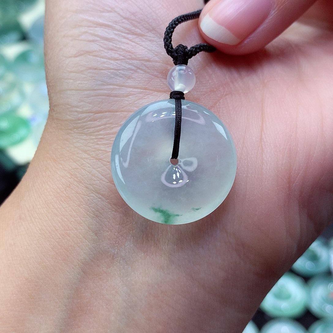 翡翠颈饰未镶嵌90尺寸22-5.6