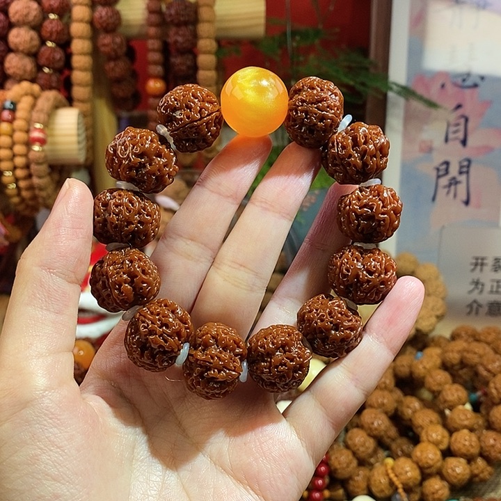 金刚菩提手串205玉华黄