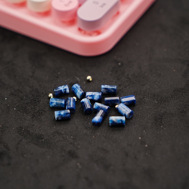 舒俱来W0406蓝舒八棱珠(多样性发货发其一)