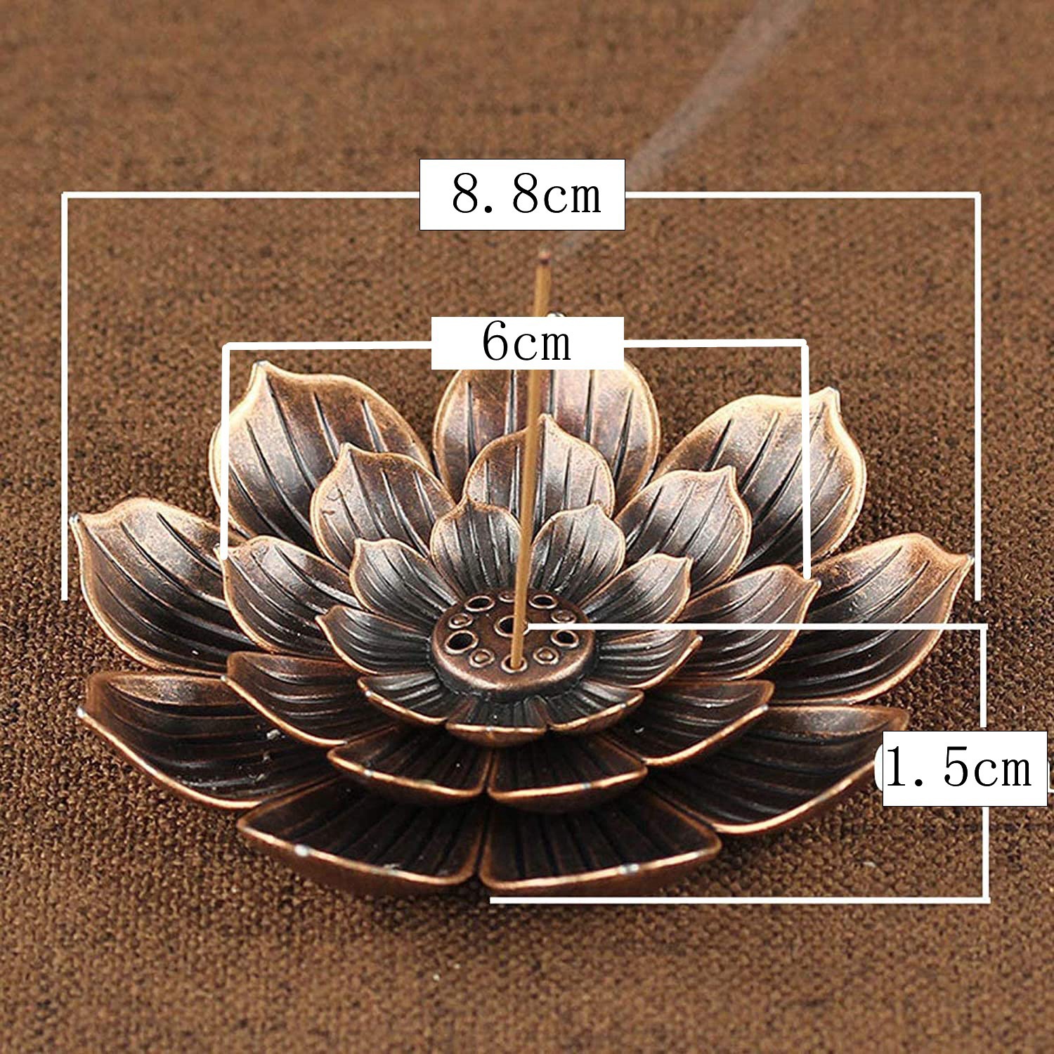 溪香阁8cm莲花香插