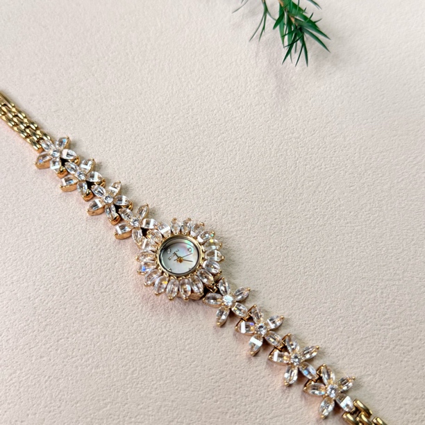 90新  【六六中古】孤品精美手链表te8620手围21表盘25