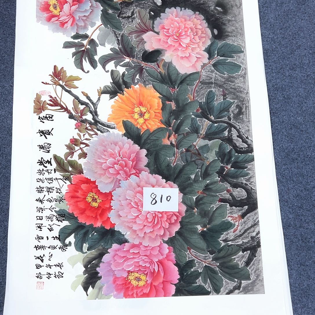 国画国画作品宣纸纯手绘