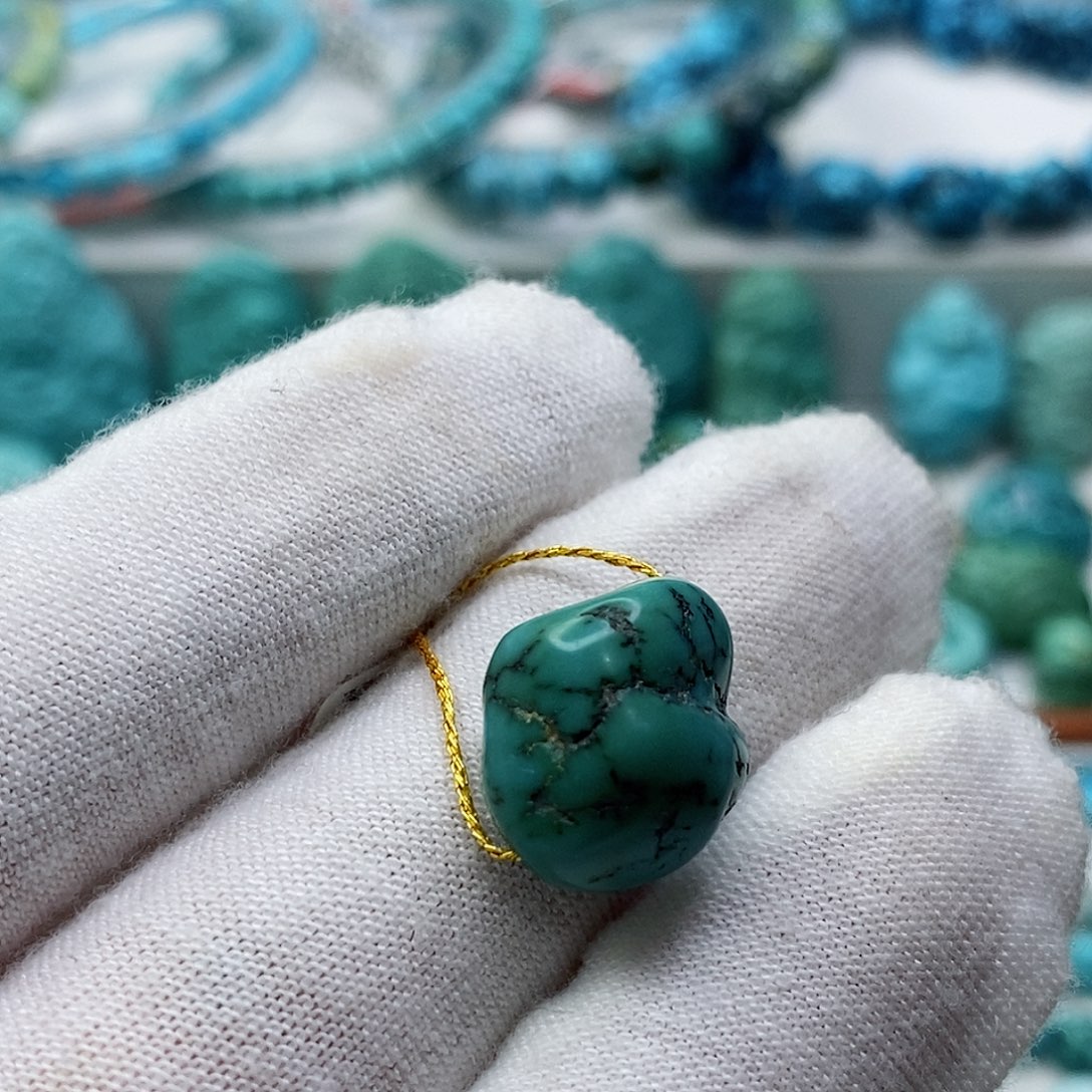 绿松石珠宝奇石未镶嵌