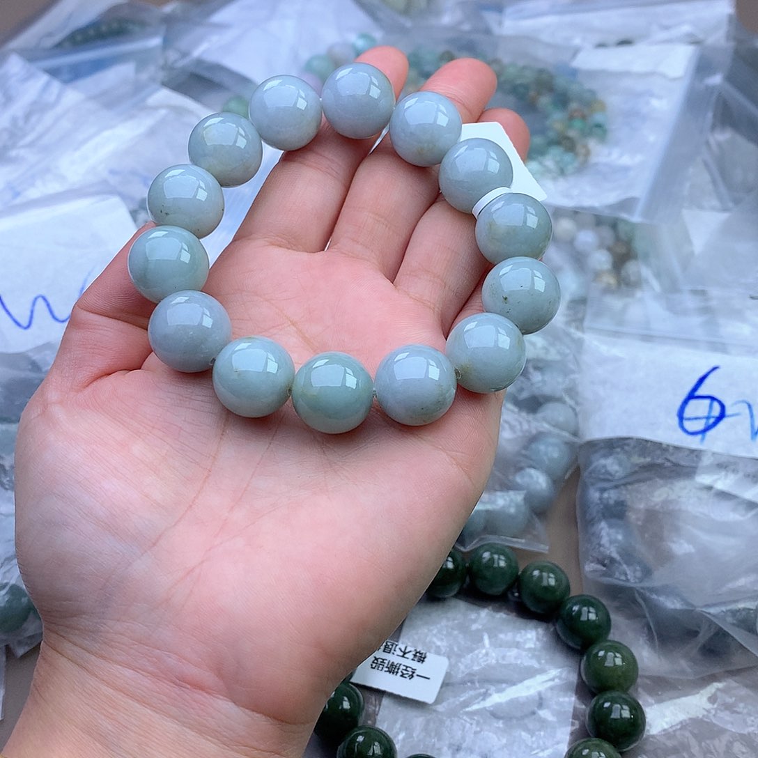 未镶嵌手链翡翠手串