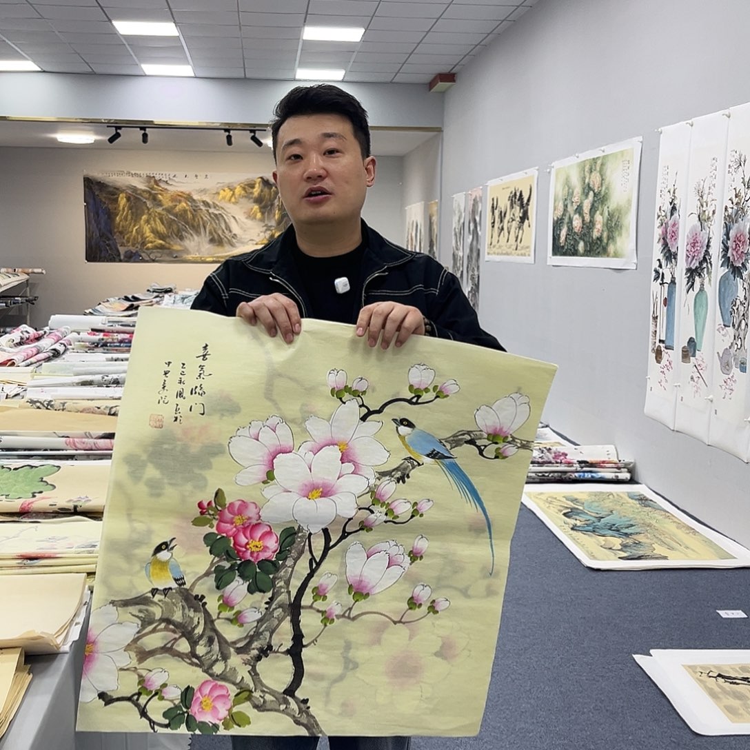 国画纯手绘字画作品