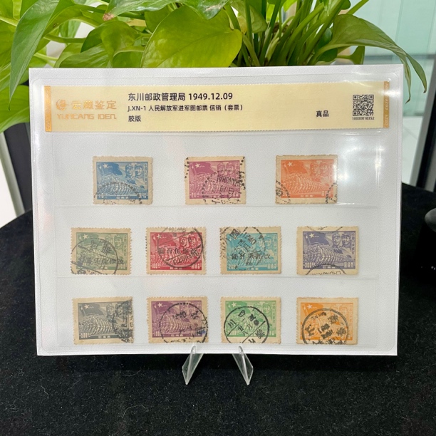 1949年J.XN-1 西南进军图邮票套票（信销）