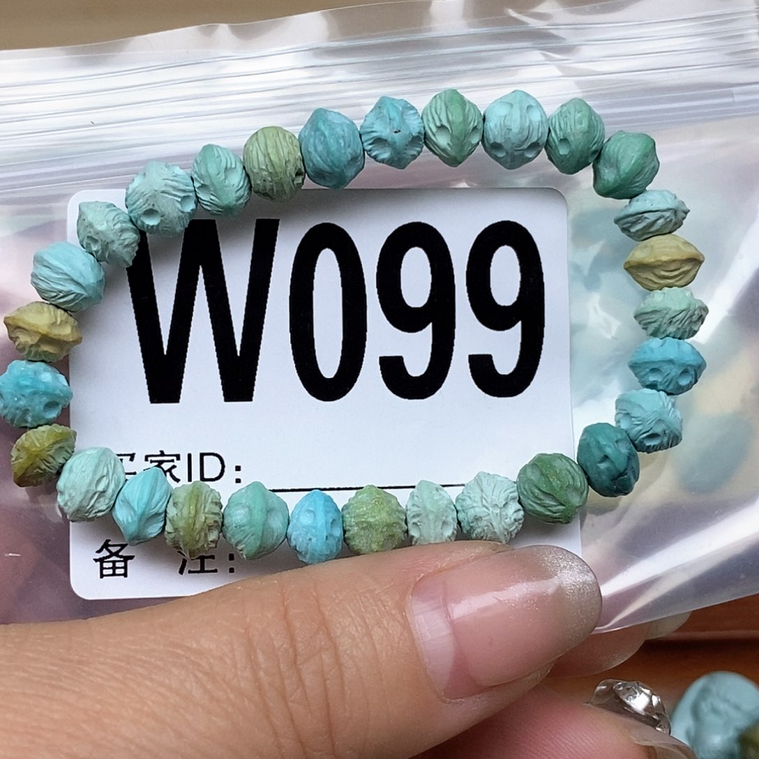 绿松石配饰未镶嵌小*鲨