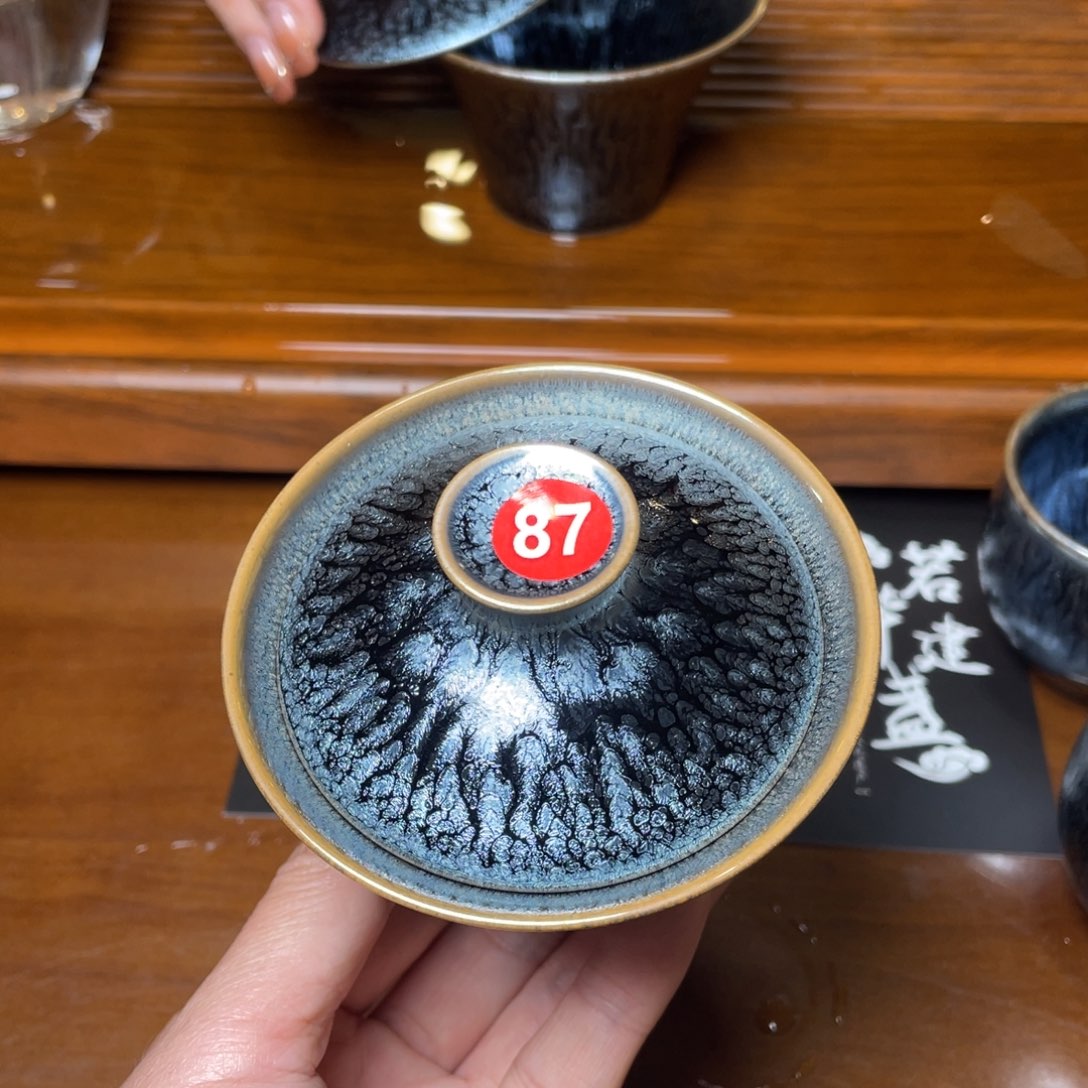 茶盏筱*87 建窑建盏茶盏