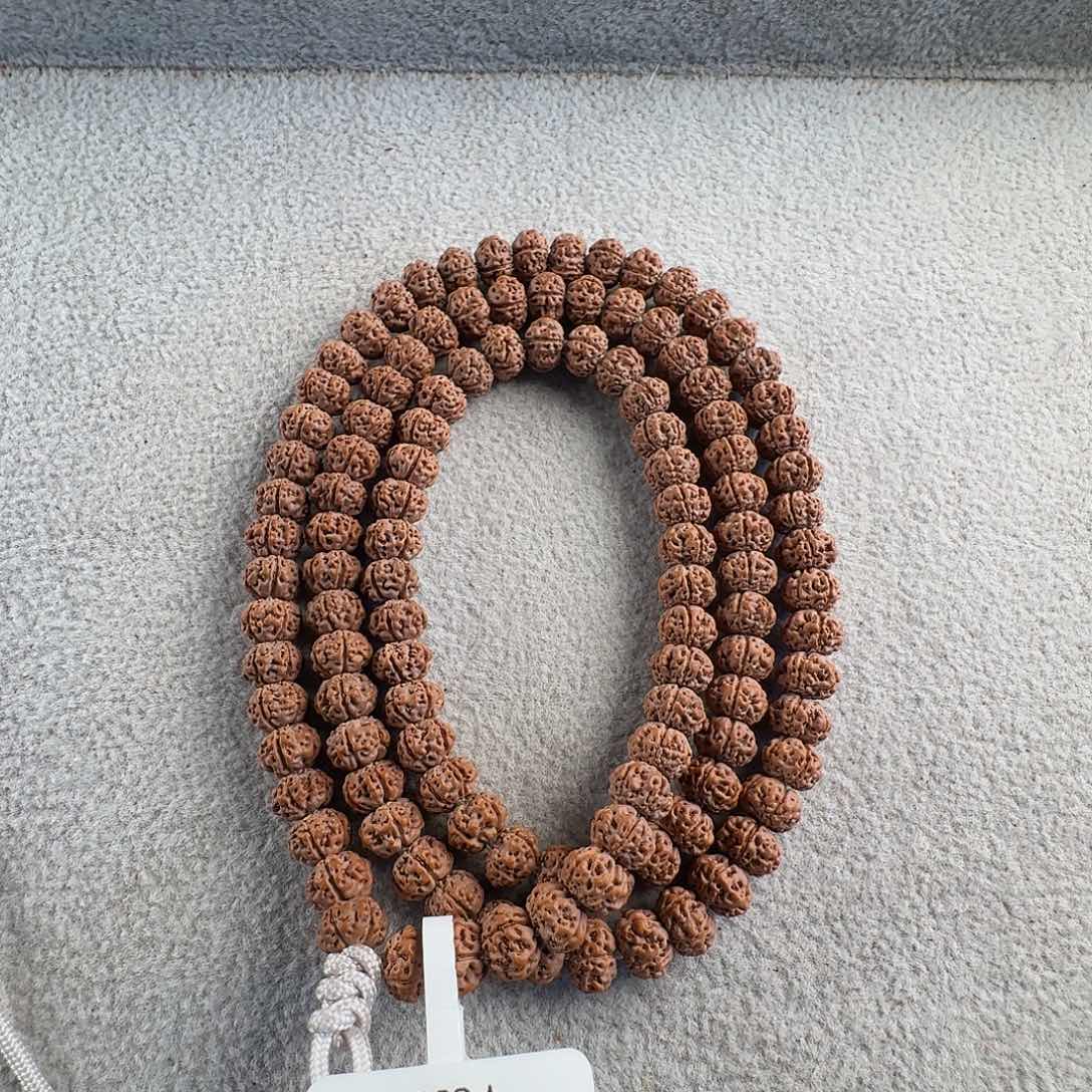 金刚菩提吊坠7+凹底梅花