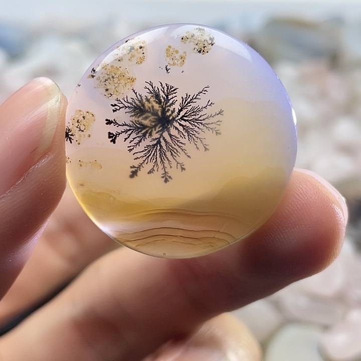 玛瑙/玉髓合金颈饰