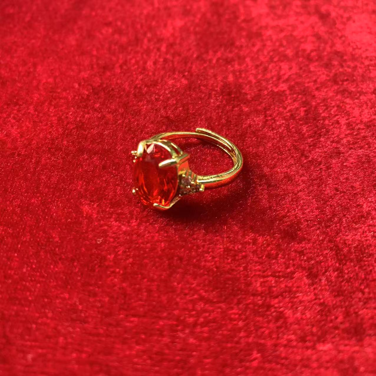 叶安高定-缅古馆轻奢戒指-JZ0040