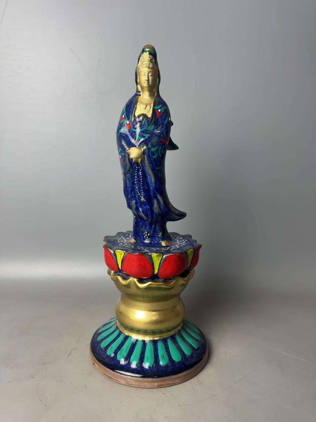 钧瓷佛像钧瓷摆件