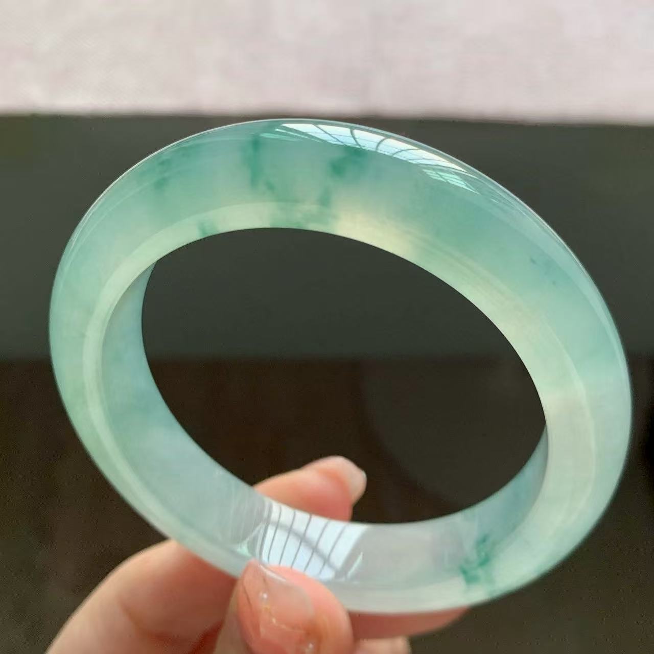 A时尚缅风美人翠饰品手镯【直播专用链接】