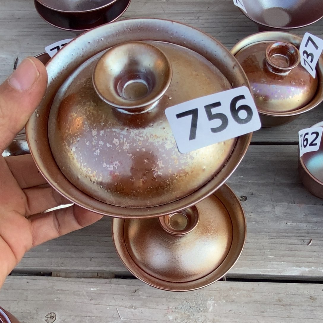 柴烧茶具陶瓷杯子