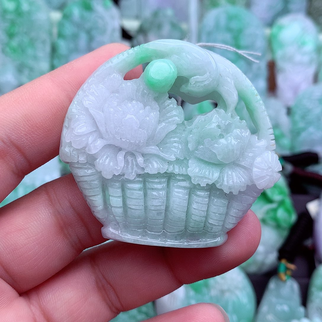 翡翠吊坠(不含链)未镶嵌