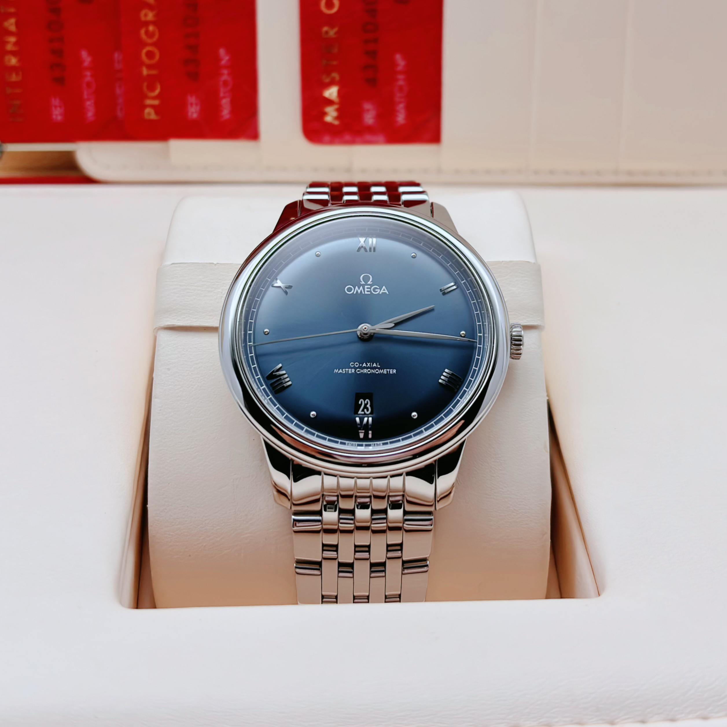 99新 Omega/欧米茄 碟飞/25年全套/40MM/机械/公价39700