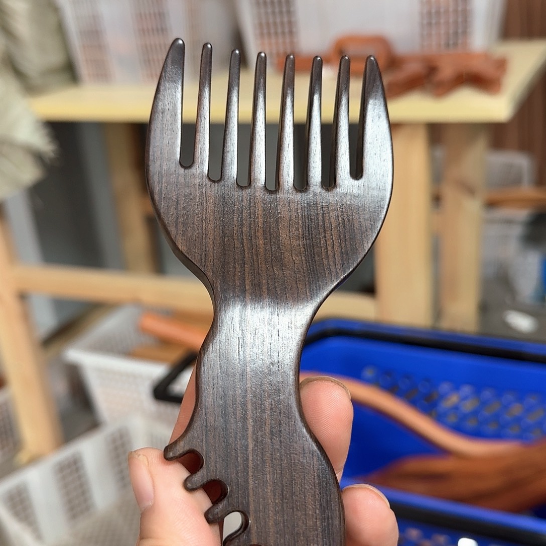 紫光檀大凤凰微瑕