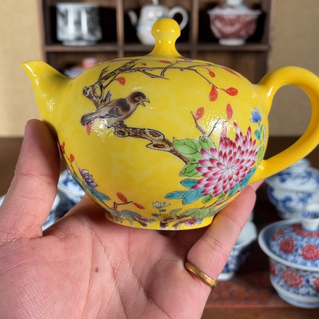 瓷摆件景德镇陶瓷老陶