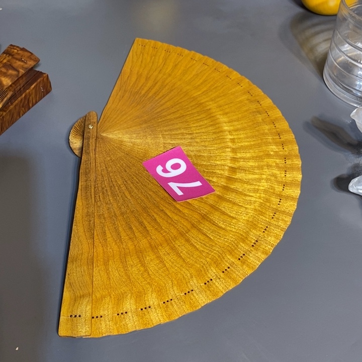 金丝楠金丝楠木扇子