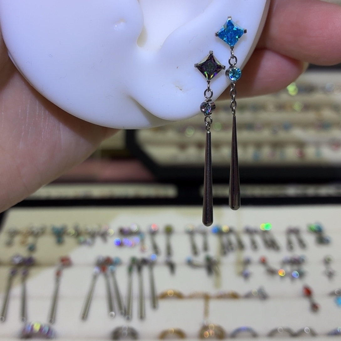 钛合金合金钛合金耳钉