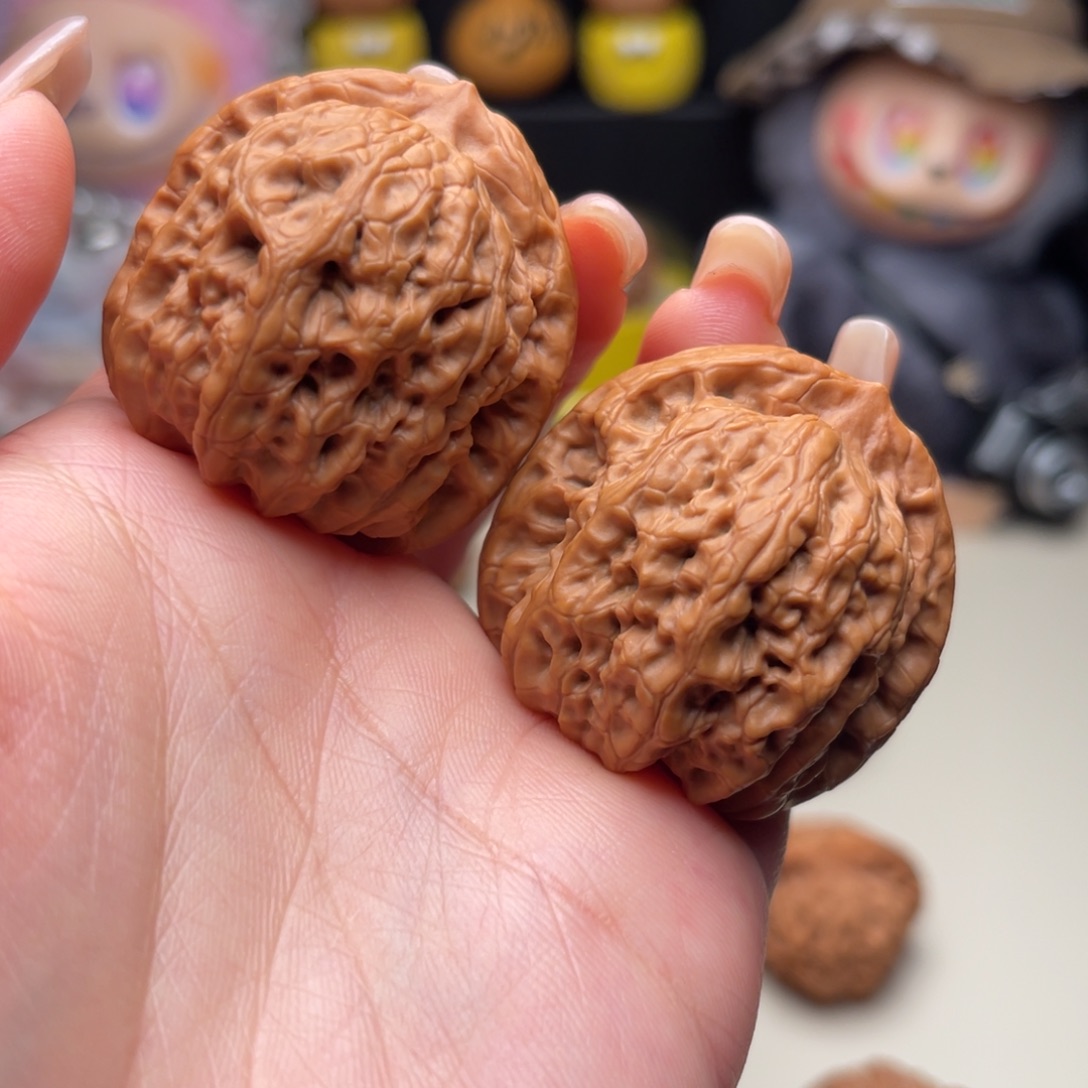 文玩核桃把件佛肚C040