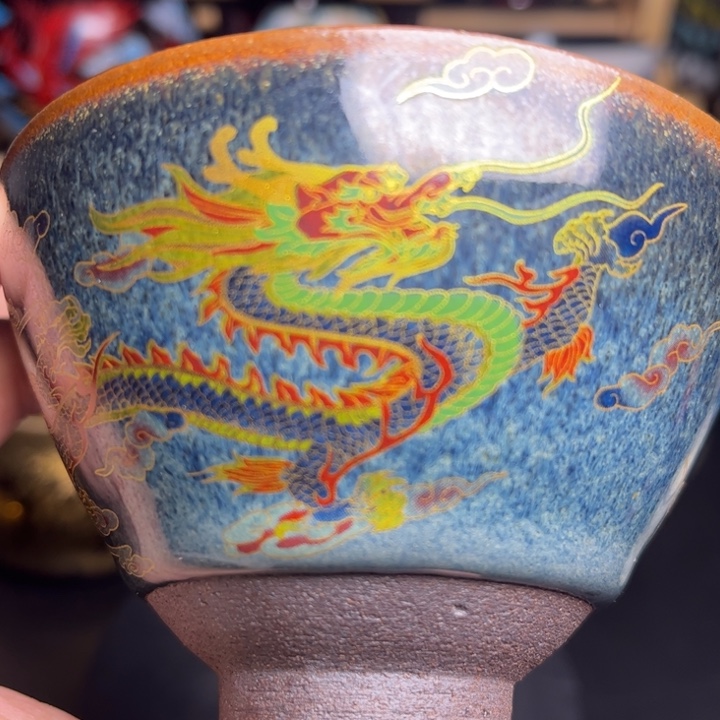 茶盏用****6主播家的大漆真漂亮！