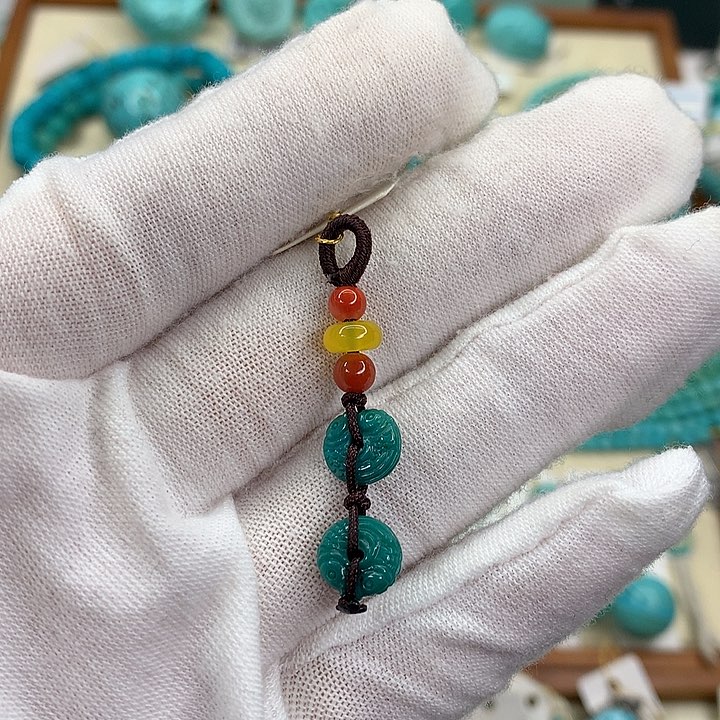 绿松石挂件未镶嵌