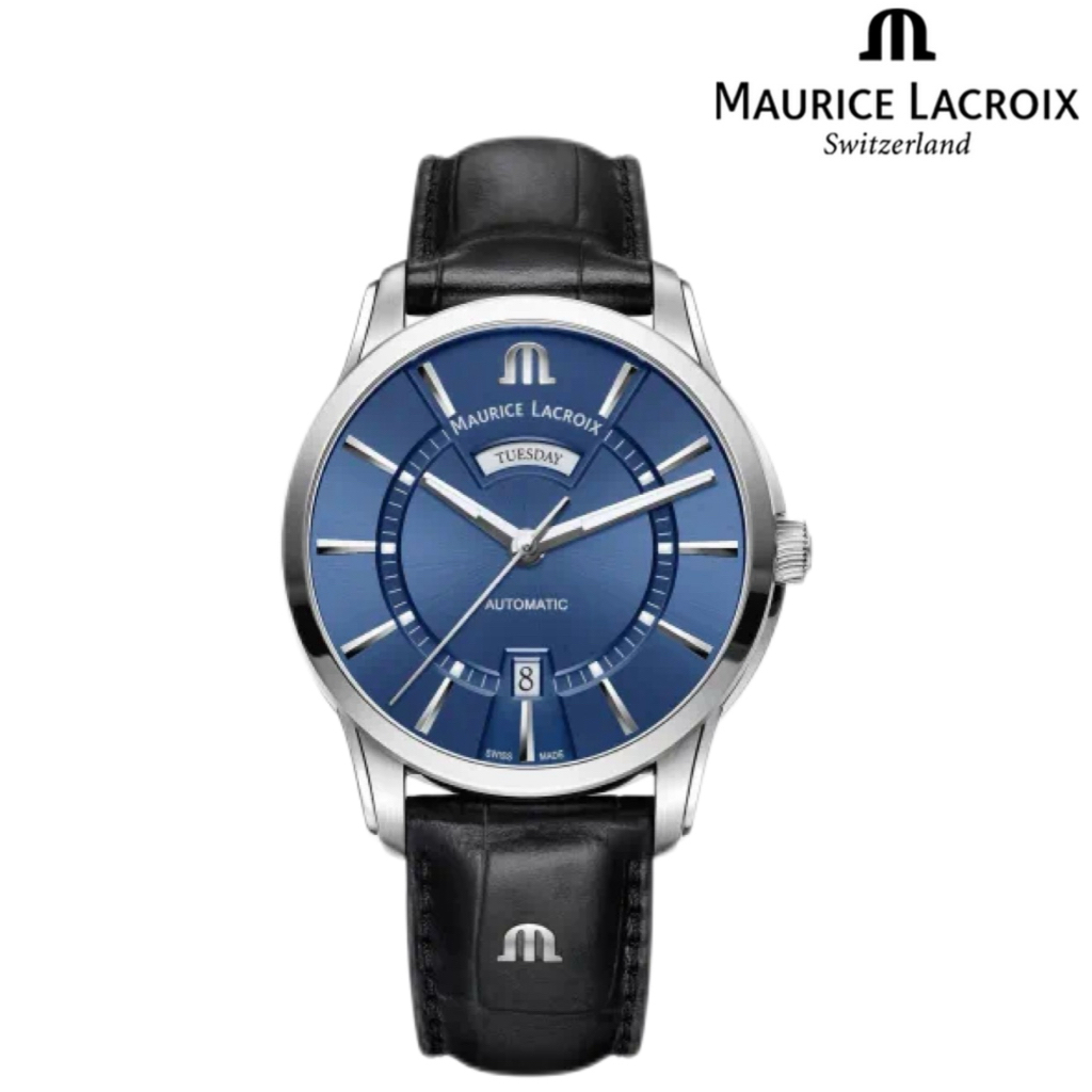 未使用 MAURICE LACROIX/艾美表 亚虎/奔涛系列机械男表/全套