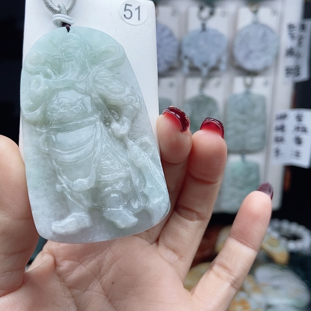 翡翠颈饰14K金镶嵌翡翠