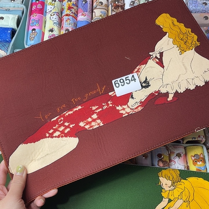 织绣A5活页不送纸6954