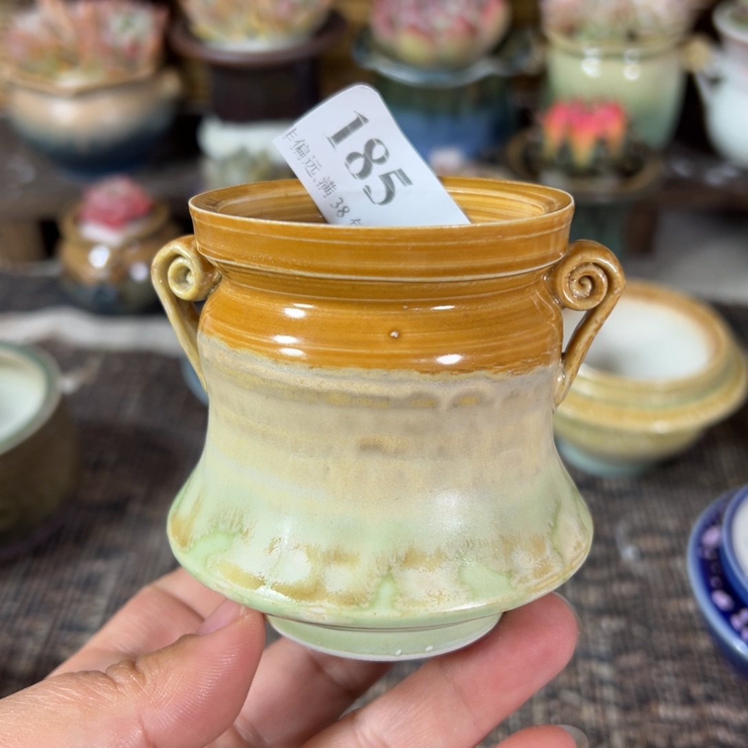 红陶景德镇手工花盆