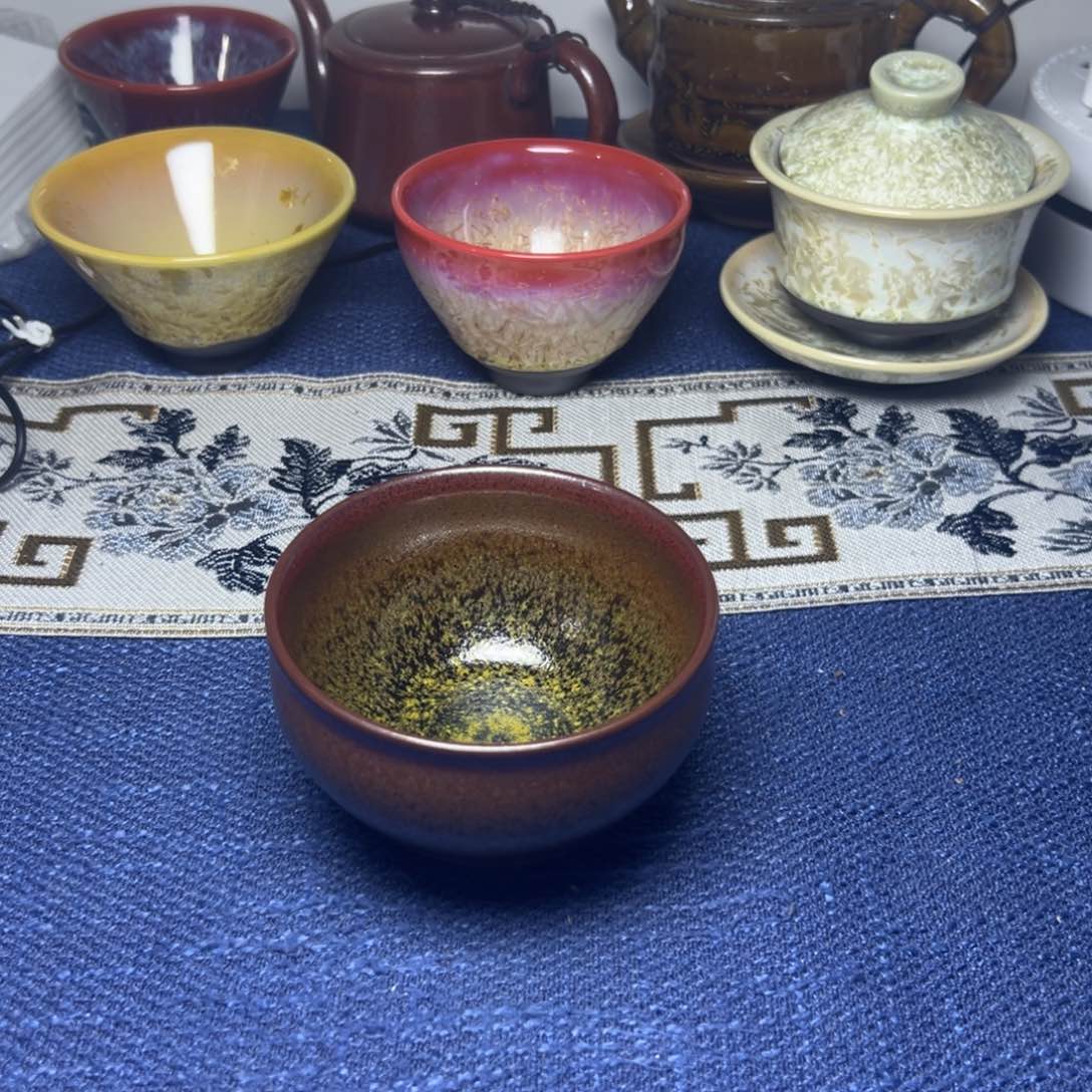 阳建建盏喝茶主人杯