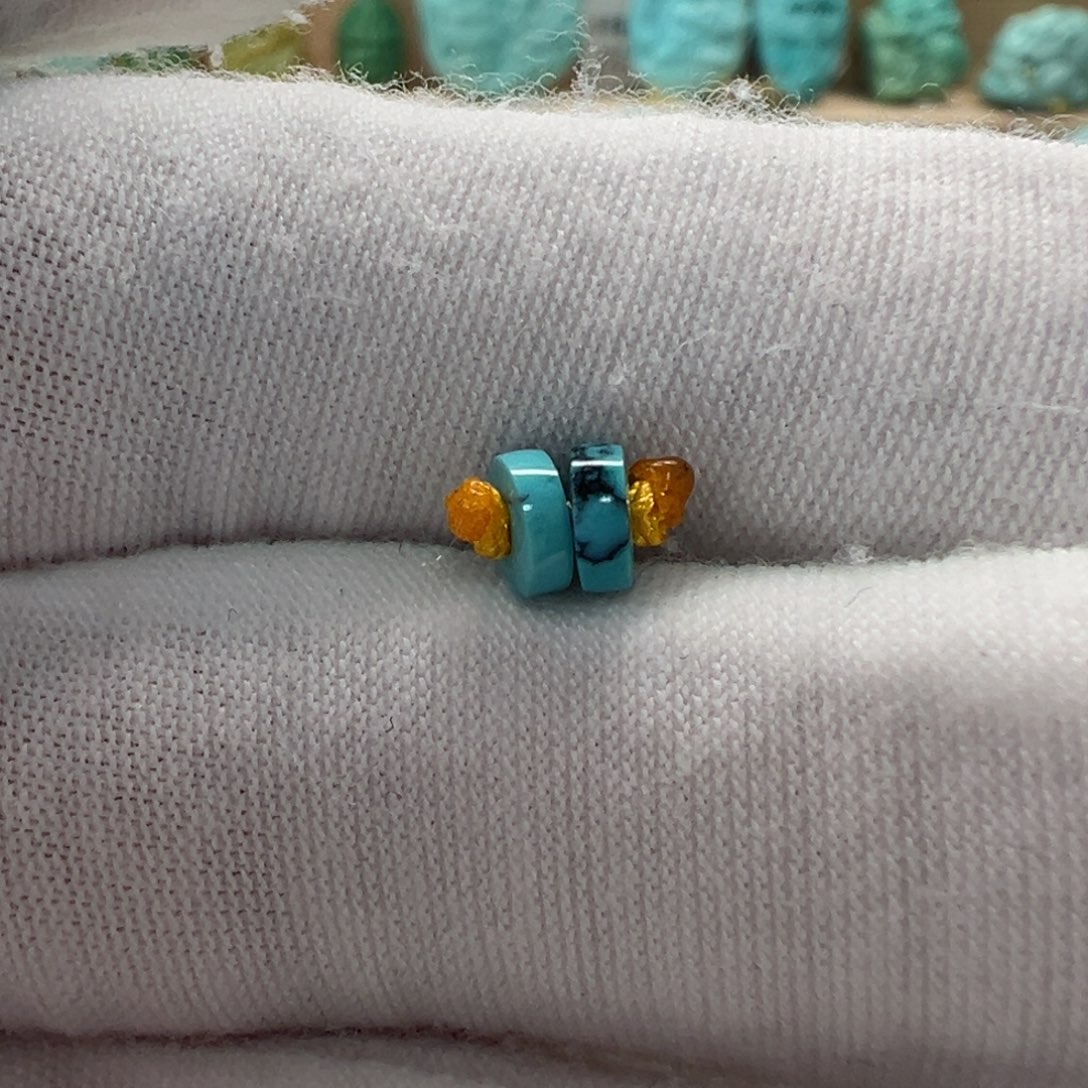 未镶嵌绿松石隔片5mm