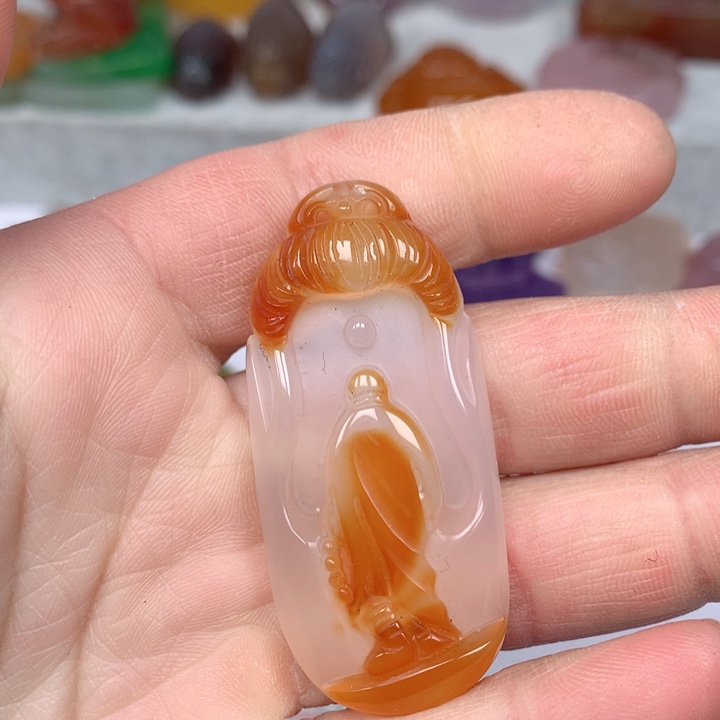 玛瑙/玉髓颈饰未镶嵌﹏****╮