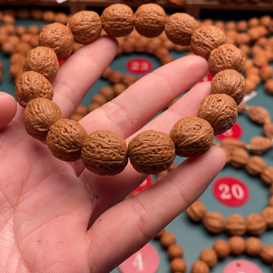 文玩核桃手串语*14尺寸