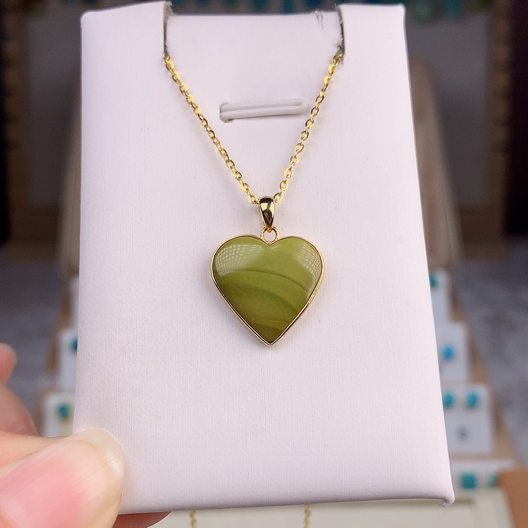 绿松石耳饰18K金镶嵌