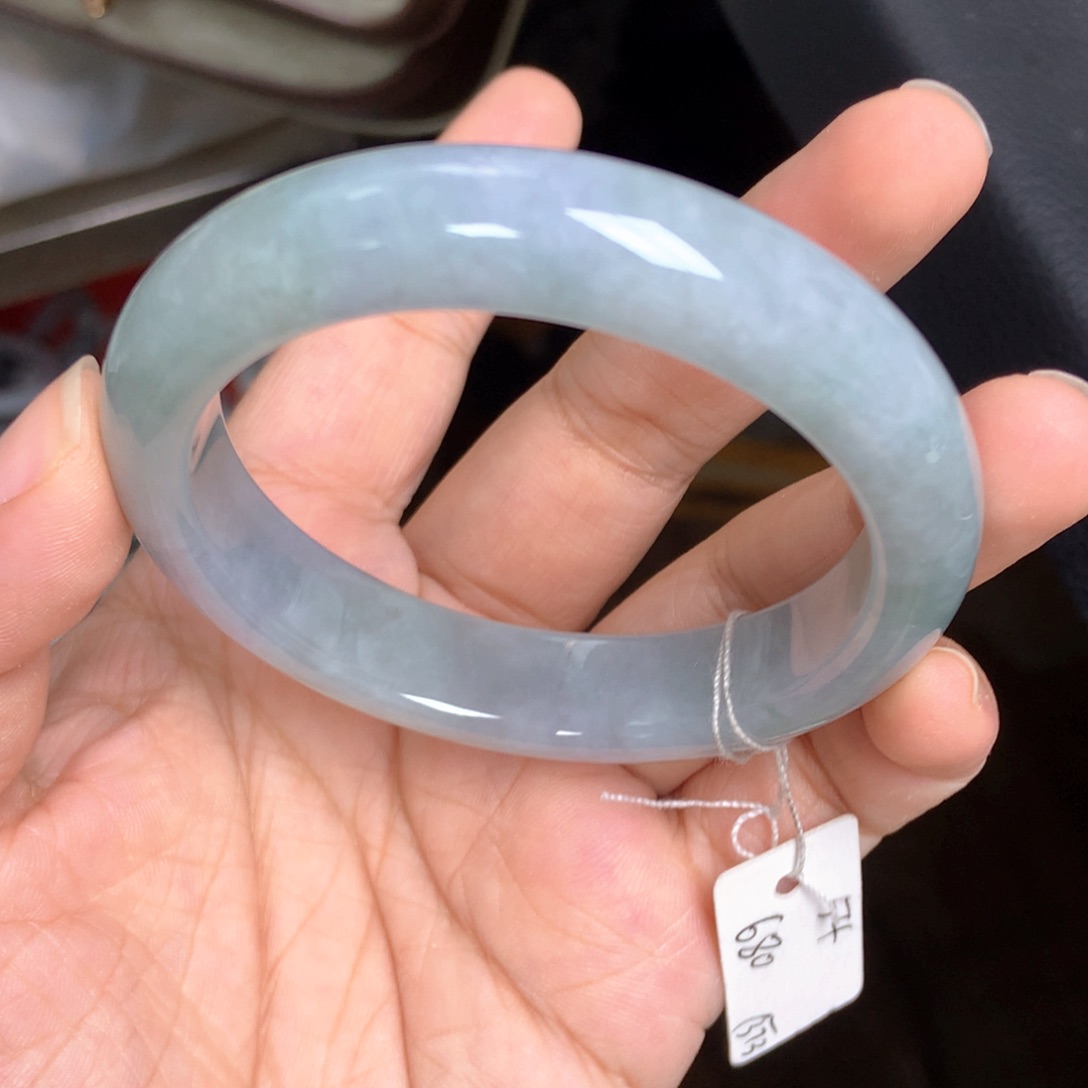 翡翠手镯未镶嵌7号57.1-12.4-8.4