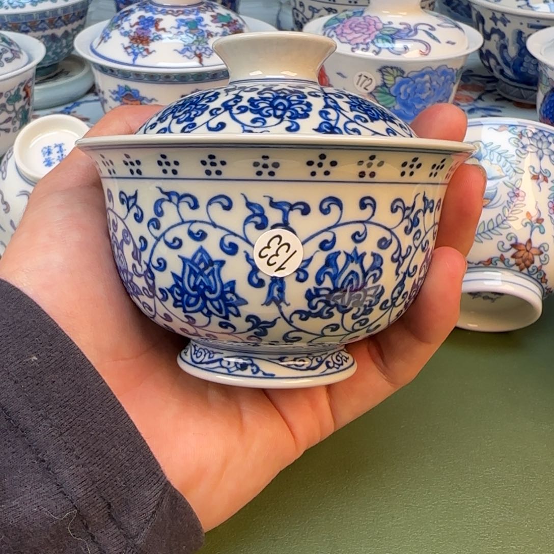 彦祖纯手工手绘茶具133