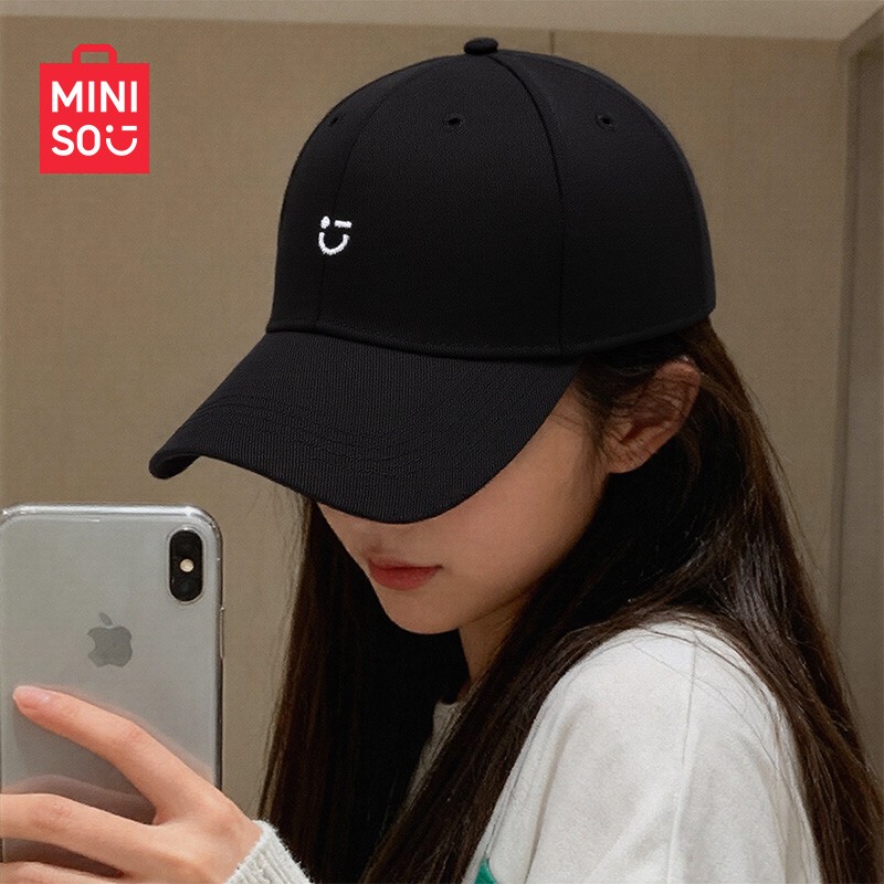 MINISO名创优品帽子新款棒球帽鸭舌帽夏季遮阳鸭舌帽男防晒帽2026